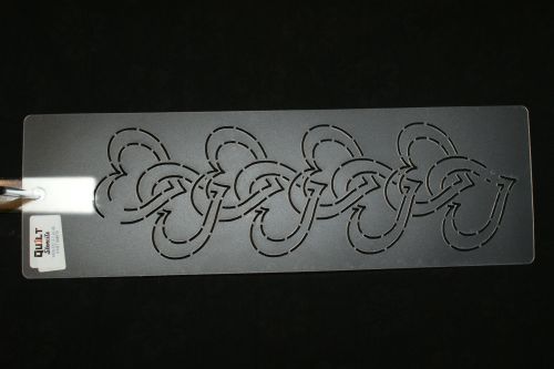 QUILTING STENCIL HEARTS ENTWINED